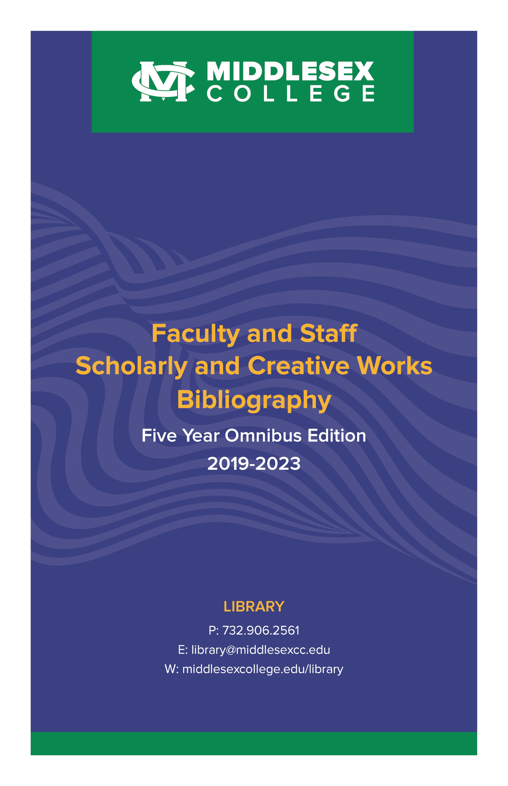 MCC Works Bibliography, Five Year Cumulative Edition, 2019-2023